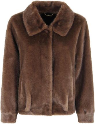 Seventy Faux Fur Jas - Dames - Jassen - Bruin - XS - Jassen