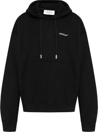 Off-white Black Cotton Mens Sweatshirt