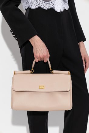 Dolce & Gabbana Handbag My Sicily, Womens, Cream