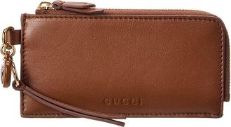 Gucci Double G Leather Card Case