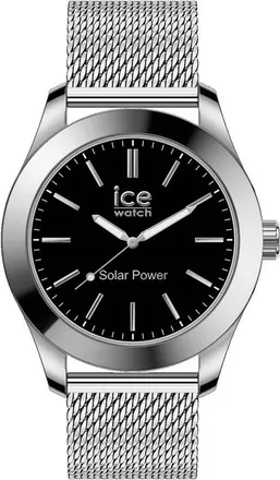 Ice Watch Accessoires, unisex, Grijs, ONE Size, Stalen Zonnehorloge