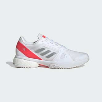 adidas adidas Performance Womens by Stella McCartney Court Tennis Shoes - Neutral Multi - Size UK 8.5