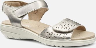 Hotter Womens Leah II Womens Sandals - Silver - Size: 6.5