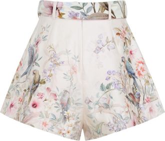 Zimmermann Floral Print Shorts