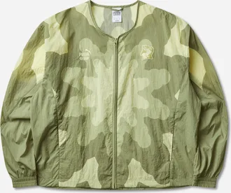 Puma Men s C&ocirc;te d Ivoire x Salehe Bembury KING Track Jacket Calming Green