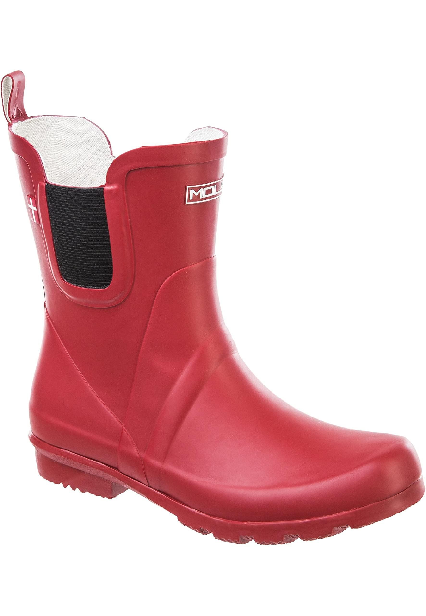 Hunter Gummistiefel Gummistiefel Rot GefÃ¼ttert Hunter Wellies