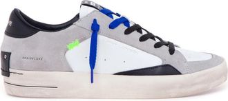 Crime London Skate Deluxe - Heren - Sneakers - Veelkleurig - 44 EU - Leer - Schoenen