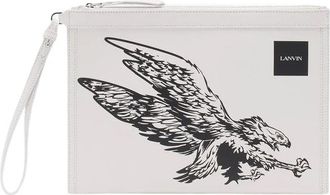 Lanvin Uomo, Borse, Bianco, Taglia unica, new