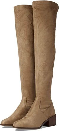 Steve Madden Womens Steve Madden Georgette Boots Taupe Almond Toe Over the Knee ZOGG2093