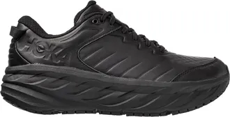 Hoka One One Mens Bondi SR Shoes Black 12.5 Wide