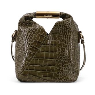 Maison Margiela Handbags, female, Green, ONE SIZE, New Japanese Bag