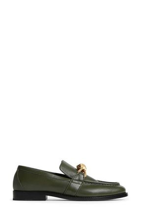 Bottega Veneta Astaire Knot Bit Loafer in Green Tweed at Nordstrom, Size 10.5Us