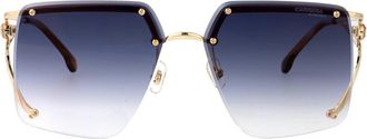 Carrera 3041/S Zonnebril - Dames - Zonnebrillen - Geel - 60 MM - Accessoires