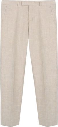 HUGO BOSS H-Lenon-263 Trousers - male - Boss - Straight Trousers - Beige - 2XL - Trousers