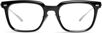 Gentle Monster Zin 01 square-frame glasses - unisex - Acetate/Metal - One Size - Black