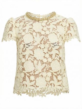 Self Portrait Lace Top