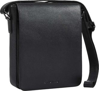 STILORD Cosmo Vintage Real Leather Mens Shoulder Bag Medium Messenger Bags for Men Crossbody Shoulder Satchel for 12 Inch Tablet Compact Mens Handbag, Colour: