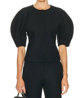 Gabriela Hearst Waverly Top In Black