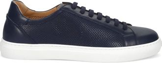Rossano Bisconti Schoenen, Heren, Blauw, 43 EU, Leer, Blauwe Casual Leren Schoenen