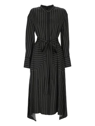 Joseph Abito Orlana midi a righe - Nero