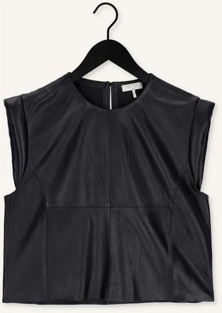Notes du Nord Dames, Tops, Zwart, Maat: XS Leer