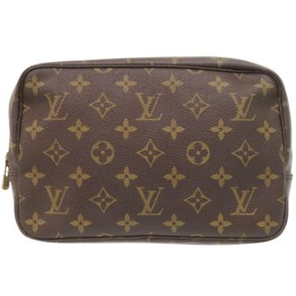 Louis Vuitton Brown Monogram Monogram Pouch (Pre-Owned)
