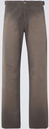 Our Legacy Trucker faded straight jeans