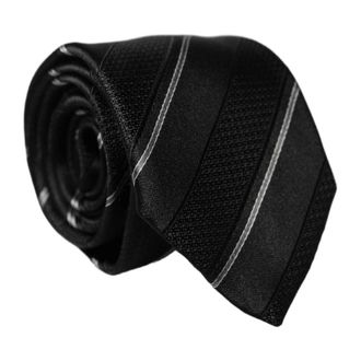 Dolce & Gabbana Ties, male, Black, Size: ONE SIZE Striped Necktie