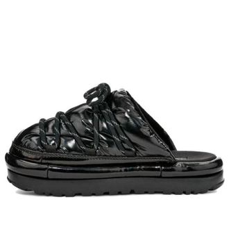 UGG (WMNS) UGG Hi Shine Spaceslider Slide Black 1149033-BLK