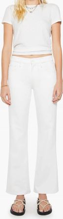Mother Womens The Bookie Skimp Jean In Picket Fence