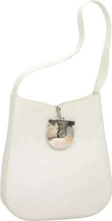 Ferragamo Gancini Shoulder Bag Leather Leather Shoulder Bag Bag (Pre-Owned)