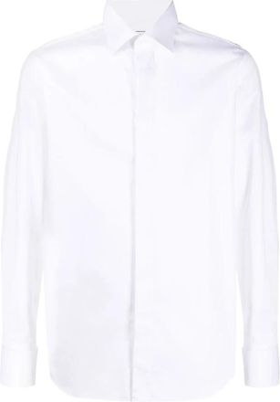 Xacus Tailored Shirt - Heren - Zakelijke Overhemden - Wit - 4XL - Katoen - Overhemden