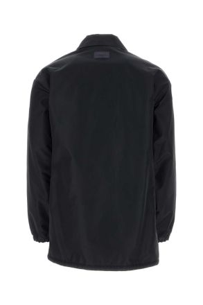 Dolce & Gabbana Mens Midnight Blue Nylon Jacket Bluscurissimo1 Giubbini
