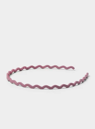 Simons Womens Zigzag slim headband