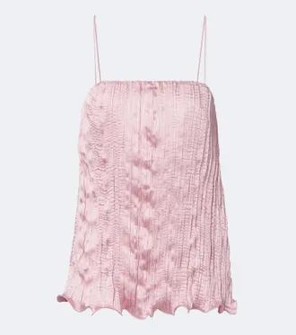 Poss&eacute; Esme satin top