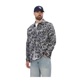 Anerkjendt Jassen, Heren, Veelkleurig, XL, Katoen, Akoscar Caster 2 Jacq Overshirt
