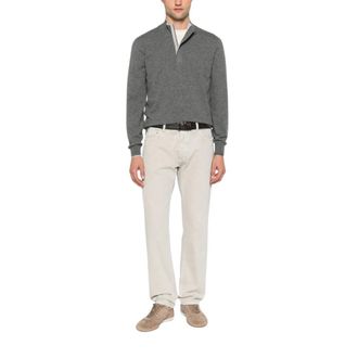 Vengera Trui met hoge hals - Heren - Truien - Grijs - Maat: XL
