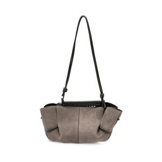Hereu Dames, Tassen, Grijs, Maat: ONE Size Su&egrave;de