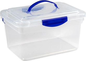 OEM Caja De Almacenamiento, Dise&ntilde;o Apilable, Material Ecol&oacute;gico, 9 Litros, 35,5 X 23,5 X 20 Cm, 10 Unidades +++++ Econ&oacute;mico