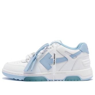 Off-white Out Of Office Leather Sneaker White Blue OMIA189C99LEA0010145