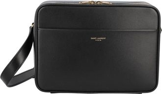 Saint Laurent Black Logo Small Crossbody Bag