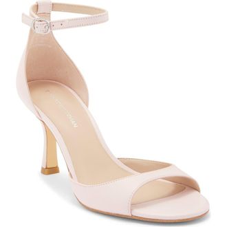 Stuart Weitzman Isla Ankle Strap Sandal in Light Blush at Nordstrom Rack, Size 10.5