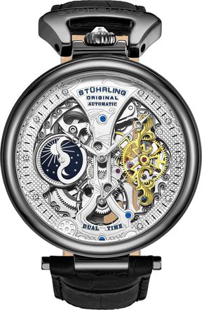 Stührling Emperors Grand DT 3920 Automatic 46mm Skeleton