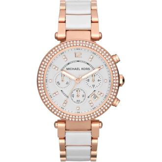 Michael Kors MK5774 Parker Chronograaf Tweekleurig Dameshorloge