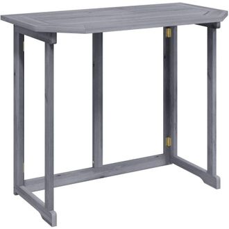 Nova Furniture Limited - Tavolo da Balcone Pieghevole 90x50x74 cm in