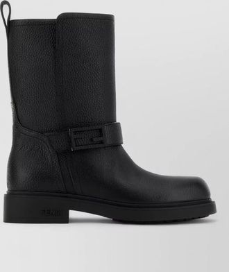 Fendi leather boots