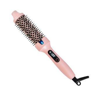 OEM Cepillo T&eacute;rmico Multifuncional De 38 Mm: Alisado, Rizos Suaves, Volumen, Dise&ntilde;o I&oacute;nico Antifrizz, 6 Ajustes De Temperatura, Doble Voltaje, Calentamien