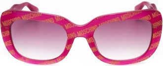 Moschino Ladies Pink Square Sunglasses MOS132/S
