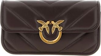 Pinko Pinko, Dames, Tassen, Rood, Maat: ONE Size Katoen