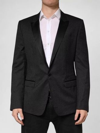 Dolce & Gabbana silk blend single breasted blazer